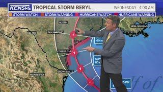 Tracking Beryl: How will the storm affect San Antonio? | Forecast