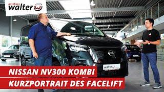 Raumwunder mit neuen Technologien | Nissan NV300 Facelift Kombi | Kurzportrait