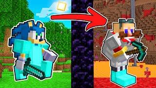 Minecraft NEW Sonic And Friends | Can Sonic And Eggman SURVIVE The Nether?! [3]