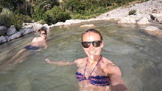 River swim in the Alpes-Maritimes || France