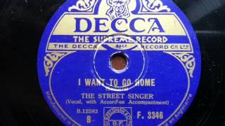 ARTHUR TRACY (THE STREET SINGER) - I Want To Go Home