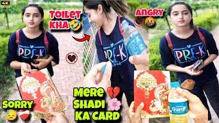 Girlfriend Ka Hath Mein Mut( मूत )Diya||Marriage Prank On Me#girlfriends