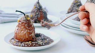 PASCHA Chocolate Ginger Roasted Pears