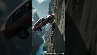 CAR HANGING OFF CLIFF!