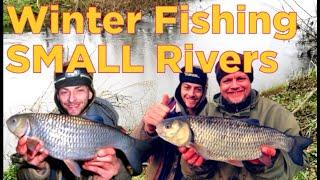 Hard Winter Fishing - A Friendly Chub Fishing Trip - A Cold North Wind