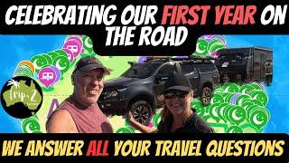 OUR FIRST YEAR ON THE ROAD | Travel Q&A | BLUETTI AC240 Power Station - Ep 44