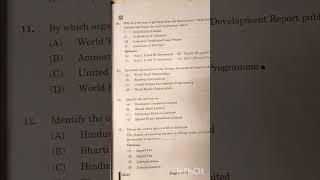 Class 10 Cbse board exam 2025 social science  set 1(q.p. code-32/3/1 )#Answer of 20 mcqs .