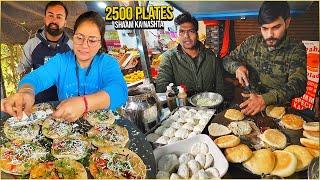 40/- Rs Indian Street Food Punjab  Kashmiri Sham ka Nashta, Mayapuri ke Tadka Chole Kulche & more