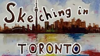 Urban Sketching in Toronto