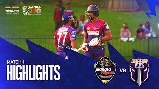 Lanka T10 Super League 2024 I Match 1 Highlights I Jaffna Titans vs Hambantota Bangla Tigers