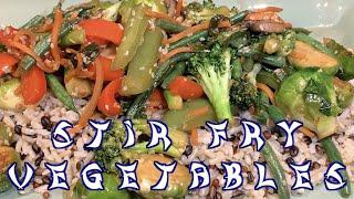 Stir Fry Vegetables made in a wok (2020) Rockin Raffi Ep. 74