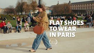 How to Style Flat Shoes Like a Parisian Girl in 2024