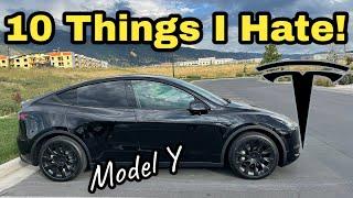 Top 10 Items I Dislike About My 2022 Tesla Model Y Long Range | Do I Regret Buying This Car?