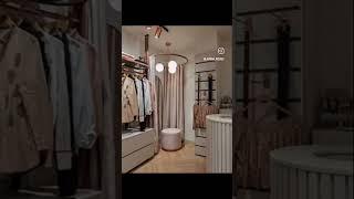 Clothing Boutique interior design ideas || Boutique Decor || #interiordecor #youtubeshorts