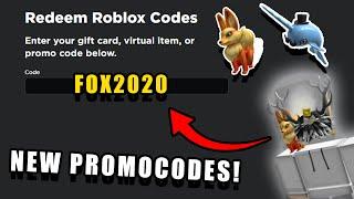 *NEW* ALL ROBLOX PROMOCODES 2020