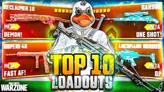 TOP 10 *BROKEN* META Loadouts in Warzone