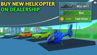 BUY A NEW HELICOPTER ON DEALERSHIP IN CAR SIMULATOR 2 ANDROID GAME PLAY