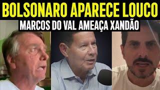 BOLSONARO APARECE NERVOSO E IRRITADO COM ALEXANDRE DE MORAES E MARCOS DO VAL VOLTA DESAFIAR O STF!