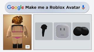 Google Chooses My Roblox Avatar For 7 Days