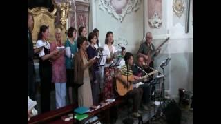 "Jesus Christus göttliches Licht" Lied in der Weizbergkirche