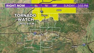 Tracking severe thunderstorm into in 5COUNTRY