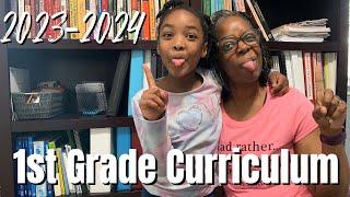 1st Grade HOMESCHOOL CURRICULUM || 2023-2024 Curriculum Picks