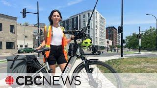 This woman is cycling 1,200 km of Montreal bike paths