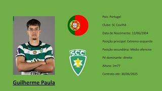 Guilherme Paula | 2004 (SC Covilhã) Liga 3 24/25 footage