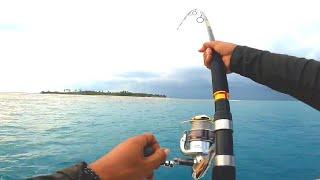 Strike ikan GT | Spesial Trip Popping Pulau Ketapang BelitungTimur | @mancing_Abis