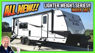 My 1st Look at a NEW SERIES of Lighter Alliance Travel Trailers! 2025 Delta Ultralite RK234