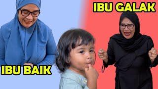 Perbedaan Ibu Baik Dengan Ibu Galak ! Bayi Imut Kasihan Nangis Kejer