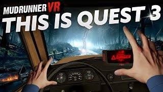 Extreme VR Off-Road Adventure On Quest 3! | MudRunner VR First Impressions