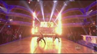 DWTS 2012 season 14 results show (rock week)