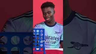 WHO WINS? SAKA VS ODEGAARD AT CONNECT 4 