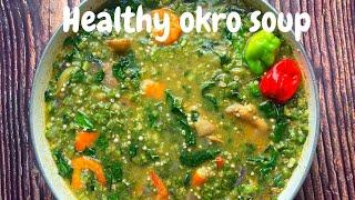 FETRI DETSI | AUTHENTIC EWE OKRO/okra | No oil | BLUE THERAPY PAUL FRIENDLY 2