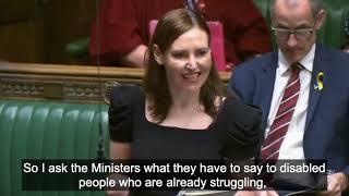 Question to the Chancellor - Cost of Living Crisis for Disabled People