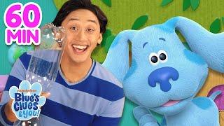 Games You Can Play INDOORS w/ Blue and Josh!  | 60 Minutes | Blue's Clues & You!