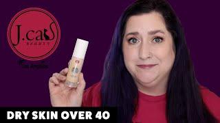 J.CAT BEAUTY SKINSURANCE MAX COVERAGE SILKY FOUNDATION | Dry Skin Review & Wear Test