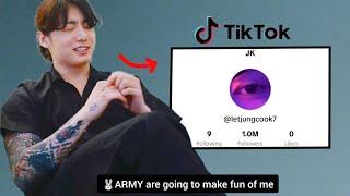 JungKook Accidentally Exposed his TikTok Account 'IAN'