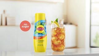 Sugar Free Lipton Peach Iced Tea - Crafted for SodaStream