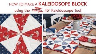 How To Make a Kaleidoscope Block Using the Creative Grids 45 Degree Kaleidoscope Tool