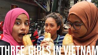 Vietnam Travel Vlog - Hanoi, Sapa, Halong Bay (3 GIRLS IN VIETNAM)