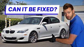 An Accident Left This 6-Speed V10 Engine LOCKED - BMW E60 M5 - Project Fresno PT2