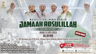  LIVE | BURDAH MAJELIS JAMAAH ROSULILLAH di JL. MT. HARYONO GANG IV NO.816 DINOYO - KOTA MALANG