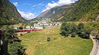 Busreise Glacier- und Bernina  Express Teil 2