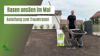 Rasen ansäen im Mai | Anleitung zum Traumrasen | Tipps für die perfekte Rasenneuanlage | Düngen