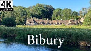 Bibury, the most beautiful village in the Cotswolds, England | English Cotswolds Village 4K walk