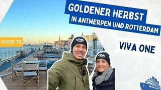 VIVA ONE Metropolen Tour | ANTWERPEN | ROTTERDAM  VLOG 72