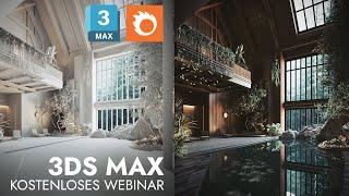 Kostenloses Webinar - 3ds Max - Beleuchte dein Design wie ein Profi mit 3ds Max