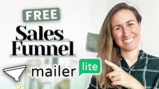 How To Create a Sales Funnel for Free - Mailerlite